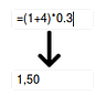 Web Widget - Formulas in Float Fields