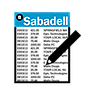 Exportación de fichero bancario Confirming para Banco Sabadell