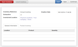 Exhaustive Stock Inventories