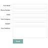 Contact Form Snippet